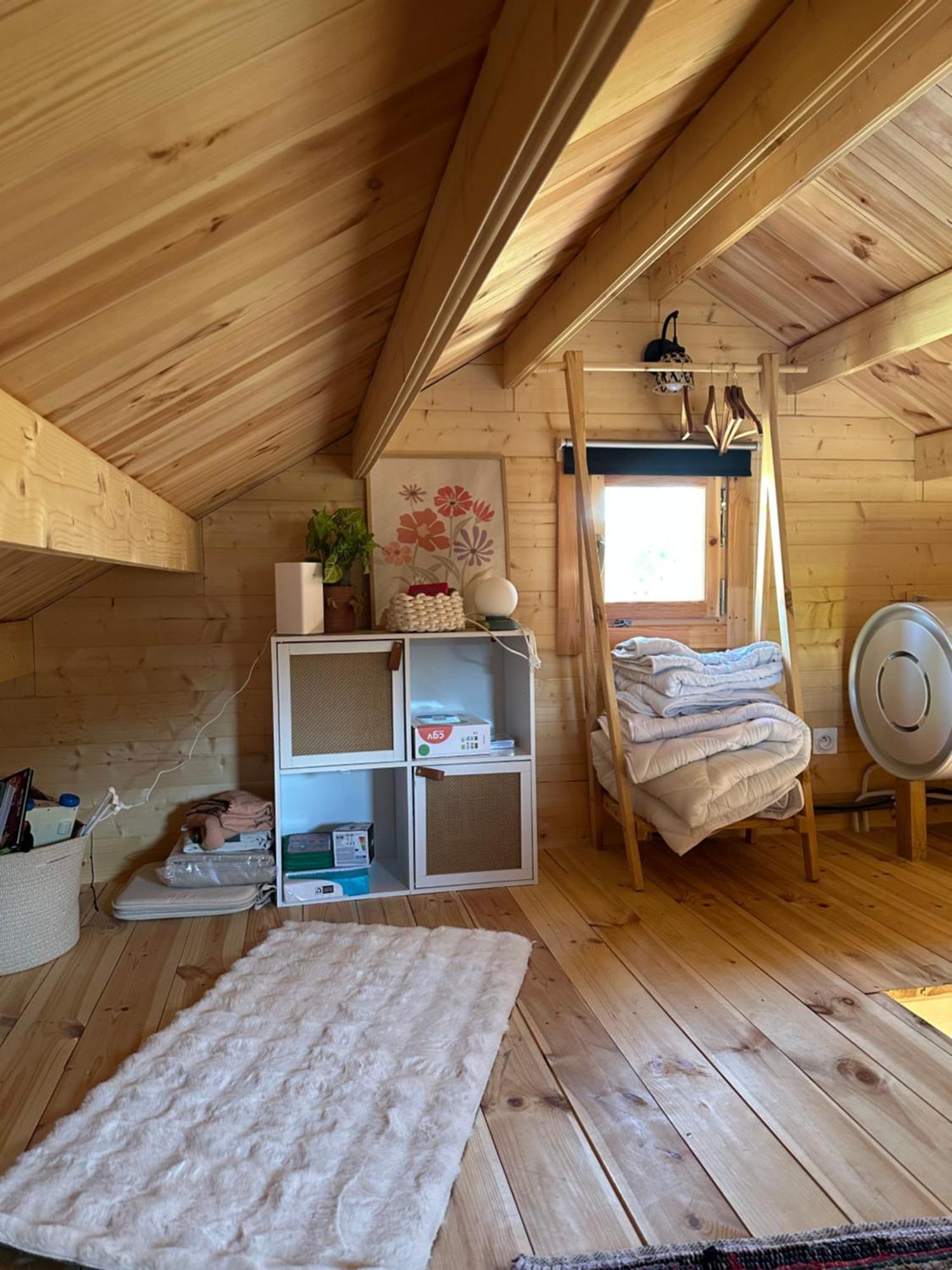 Maison En Bois 1 Chambre 4 Couchages Type Tiny House Гранвиль Экстерьер фото